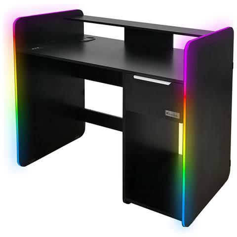2023269 scrivania per computer Nero - Foto 6