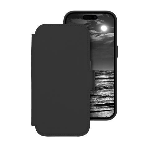 Lynge MS ICON custodia per cellulare Custodia a libro Nero - Foto 1