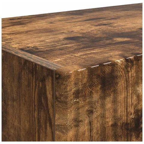 Mobile TV da parete Rovere fumé 60 x 31 x 29.5 cm - Foto 9