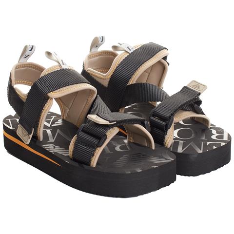 X4p113 Sandali Con Plateau Da Uomo - Foto 5