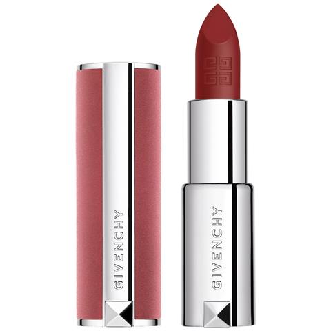 , Le Rouge Sheer Velvet, Opaco, Rossetto Cremoso, 17, Acero Rosso, Ricaricabile, 3.4 G - Foto 1