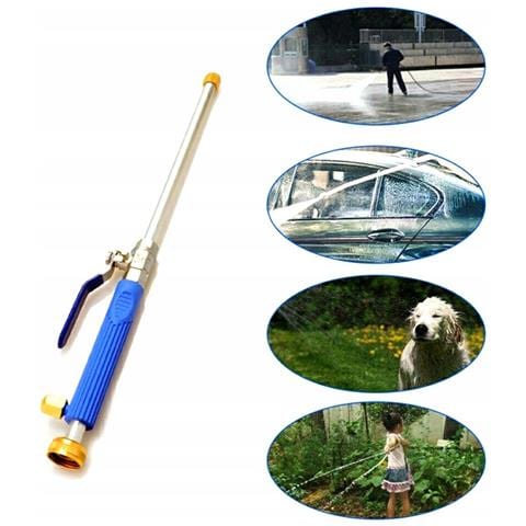 Lancia A Pressione Per Tubo Da Giardino 3/4"" - Costruzione Leggera, 25 Bar | Alluminio E Plastica, 46,5 Cm | Per Lavaggio Auto E Giardino - Foto 2