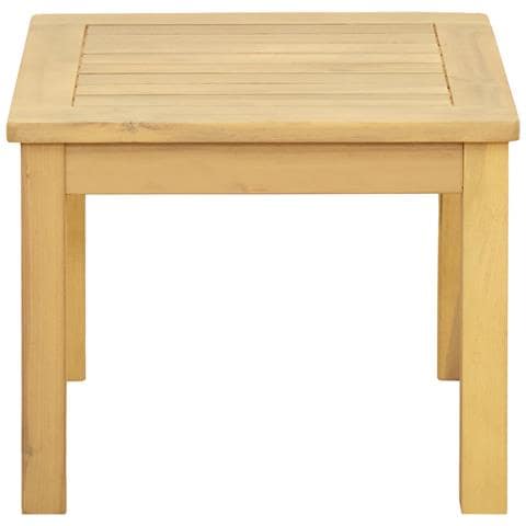 Tavolino da salotto Acacia chiaro 45 x 45 x 36 cm - Foto 2