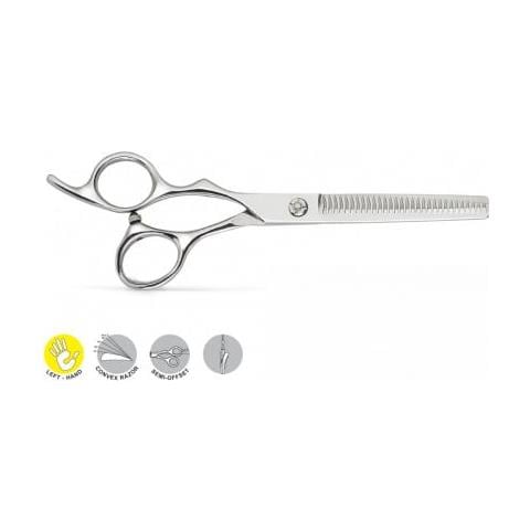 Forbici Professionali Da Sfilatura Semi-offset Per Mancini 6 Pollici 30 Denti, Monster Cut Left - Foto 2