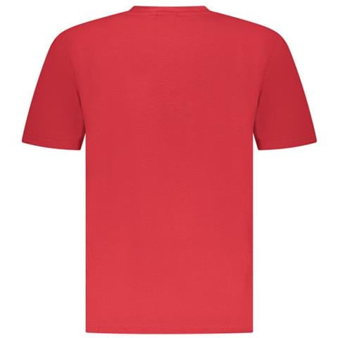 T-shirt rossa da uomo a maniche corte US LARGE - Taglia: S, Colore: Rosso - Foto 2