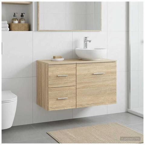 Armadio Bagno In-between Rovere Sonoma 30 x 41 x 50 cm - Foto 8