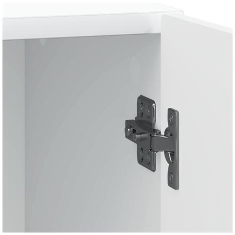 Armadio da Notte 2 pcs Bianco 43 x 34,5 x 50 cm - Foto 9