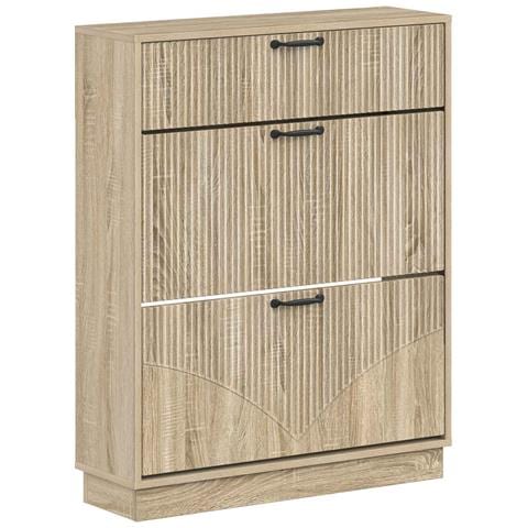 Mobile per scarpe HOORN 78 x 24 x 100 cm Legno ingegnerizzato - Foto 1