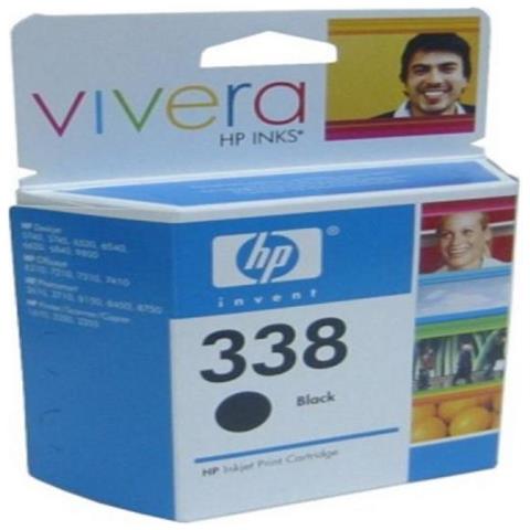 C8765EE Cartuccia Ink Originale 338 Nera per HP Deskjet 460c / cb / wbt / wf Capacità 480 Pagine - Foto 2