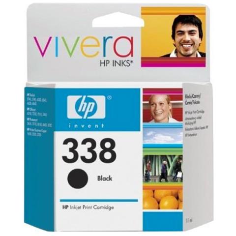 C8765EE Cartuccia Ink Originale 338 Nera per HP Deskjet 460c / cb / wbt / wf Capacità 480 Pagine - Foto 3