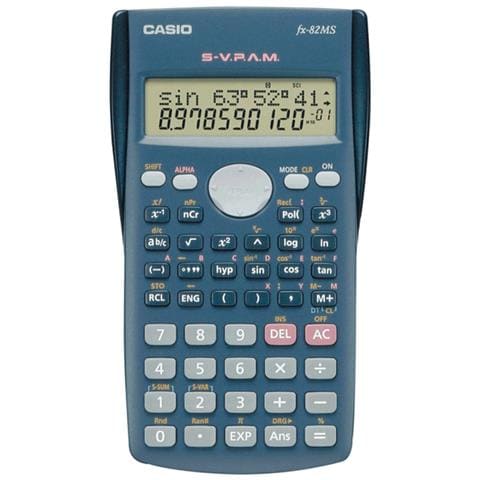 Calcolatrice da Tavolo 10 Cifre Solare e Batteria 249 Funzioni 8 x 16.2 x 1.38 cm FX-82ES - Foto 6