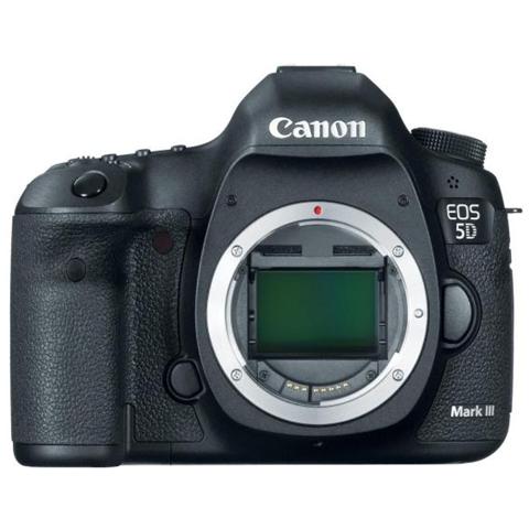 EOS 5D Mark III Body Risoluzione 22,3 Mpx Filmati Full HD Display 3,2" Scatto continuo a 6 fps AF a 61 punti Modalità HDR - Foto 1