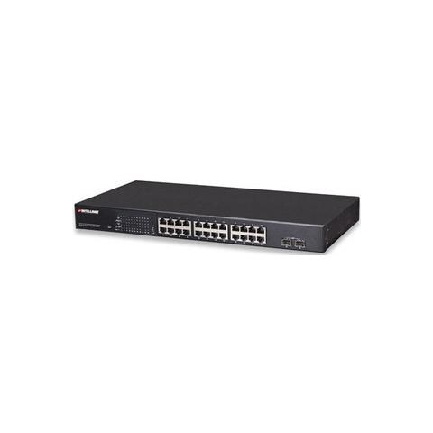 I-SWHUB 24GP - Switch 24 Porte Gigabit PoE + 2 Gigabit SFP + Web Management - Foto 2