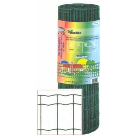 Rete elettrosaldata con rivestimento in zinco e pvc Mt 25xH 203 cm Papillon - Foto 2