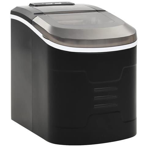 Macchina Per Il Ghiaccio Nera 2,4 L 15 Kg / 24 H - Foto 1