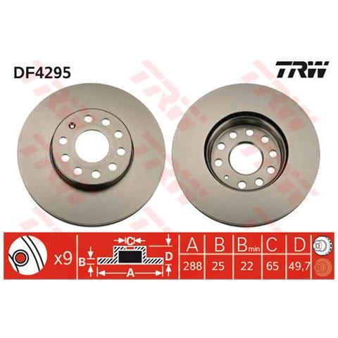 2 Dischi Freno Df4295 - Foto 2