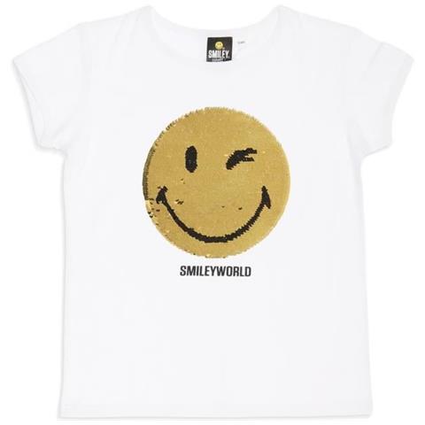 t shirt paillettes reversibili bambina