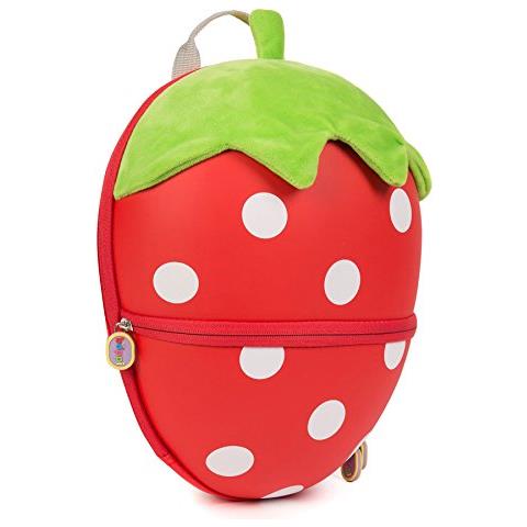 Boppi Tiny Trekker Zaino Da Viaggio Per Bambini - Zaino 4 Litri - Fragola - Foto 2