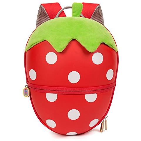 Boppi Tiny Trekker Zaino Da Viaggio Per Bambini - Zaino 4 Litri - Fragola - Foto 1