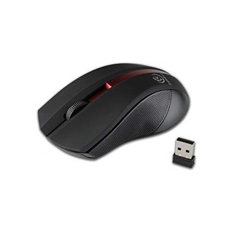 Mouse Galaxy Nero / rosso - Foto 1