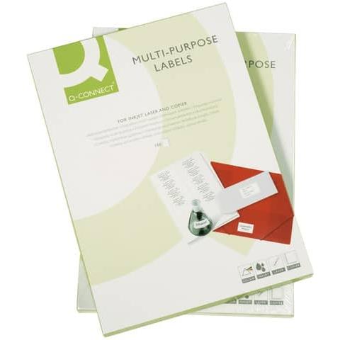 Etichette Universali Bianco 210x297 Mm Conf. Da 100 Etichette - Kf10664 - Foto 1