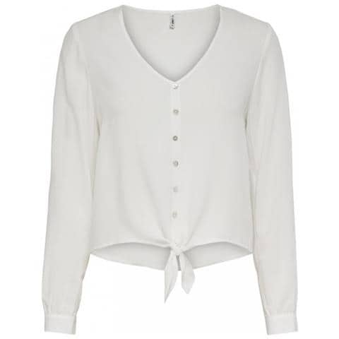 Nina Life L / s Tie Shirt Noos Wvn Maglia Donna Taglia Xs - Foto 1