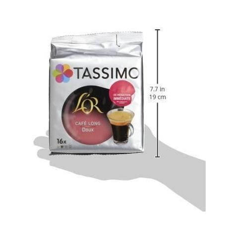 Cialde Caffè L'or Café Long Doux - Confezione Da 5 X 16 Bevande - Foto 1