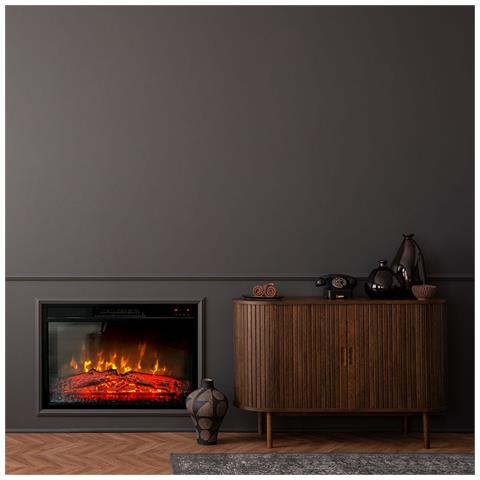 inserto camino elettrico 23 pollici, con effetto sonoro, L59xH44cm - Foto 5