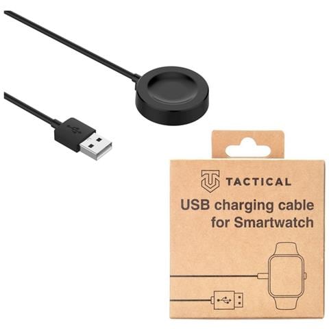 Basetta Caricabatterie Originale Usb Per Huawei Watch 3 - 3 Pro - Gt 2 Pro - Ecg Black - Foto 1