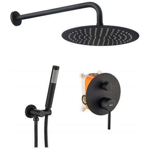 Set Doccia Da Incasso Lungo Black + Box - Foto 1
