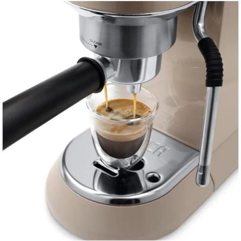Macchina da Caffè Espresso Manuale Dedica Arte Serbatoio 1.1 Lt. Potenza 1300 Watt Colore Beige - Foto 6