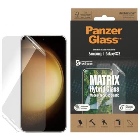 Samsung Galaxy S 2023 Uwf Pet Ab Wa Pellicola Proteggischermo Trasparente 1 Pz - Foto 3