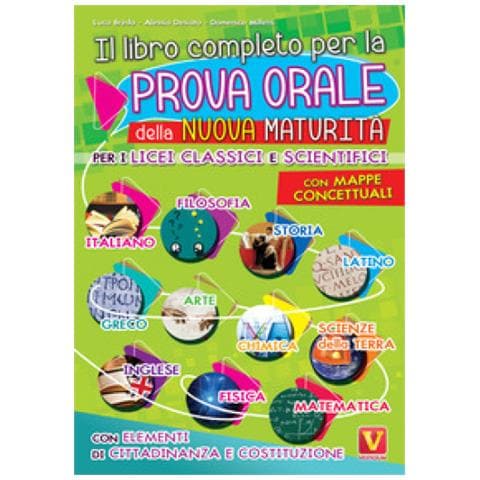 Luca Breda - Il libro completo per la prova orale della nuova Maturità. Per i Licei classici e scientifici. Con mappe concettuali. Con elementi di cittadinanza e costituzione - Foto 1