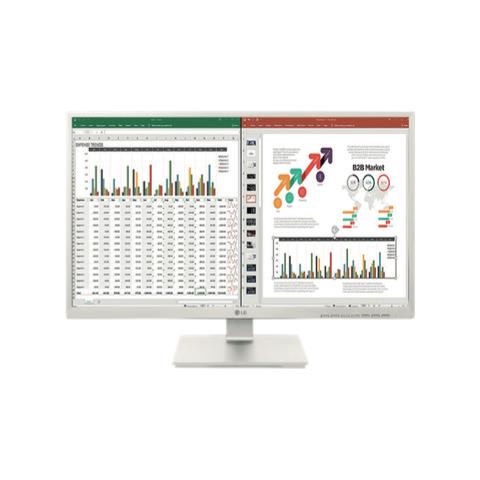 Monitor 27" LED IPS LG 27BK55YP-W 1920 x 1080 LED IPS Full HD Tempo di Risposta 5 ms - Foto 1