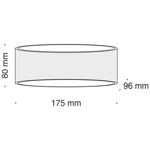 Applique Da Parete Moderno Trame Metallo Nero Luce Led Integrato 6w - Foto 2