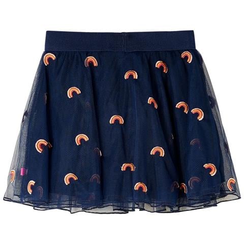 Gonna Da Bambina Con Tulle Blu Marino 104 - Foto 2