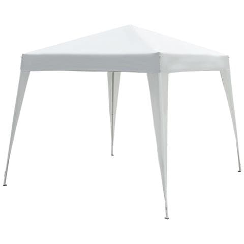 Gazebo 3x3 M In Acciaio Con Telo In Polietilene Bianco Oasis - Foto 2