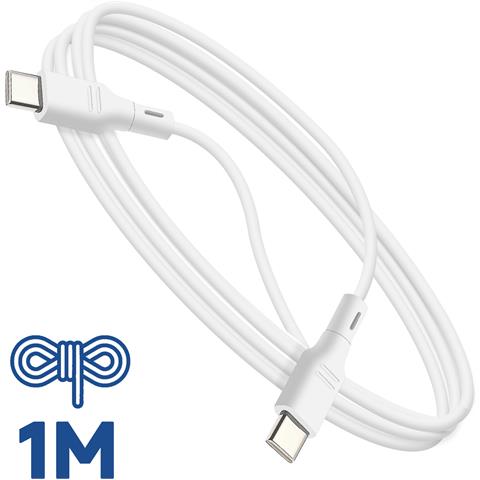Cavo Usb-c 60w Ricarica E Sincronizzazione Rapida, Bianco - Foto 2