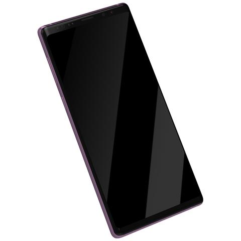 Schermo Lcd Completo Per Samsung Galaxy Note 9 Vetro Touch E Frame, Lavanda - Foto 2