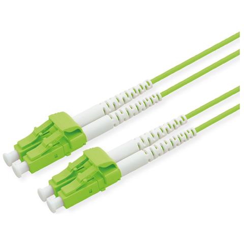 21159286 cavo InfiniBand e in fibra ottica 10 m 2x LC Verde - Foto 1