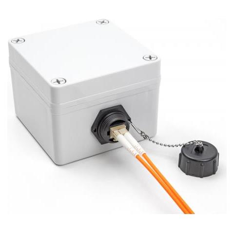 Delock 87885 Adattatore Di Fibra Ottica Lc/lc 1 Pz Beige, Nero - Foto 3