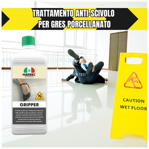 Gripper 1lt - Trattamento Antiscivolo Per Pavimenti - Foto 4