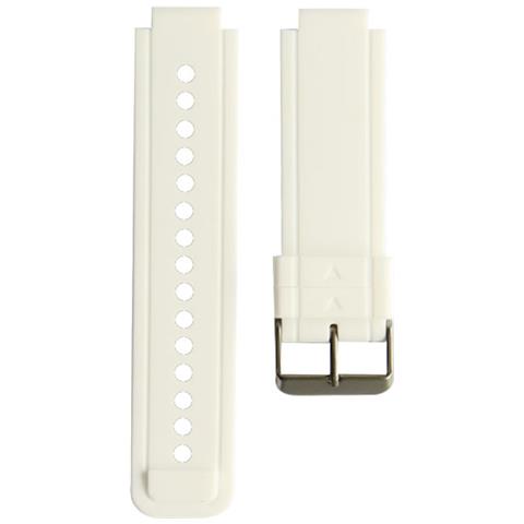 Cinturino Per Orologio In Silicone Bianco Per Smartwatch Garmin Vivoactive Acetate - Foto 3