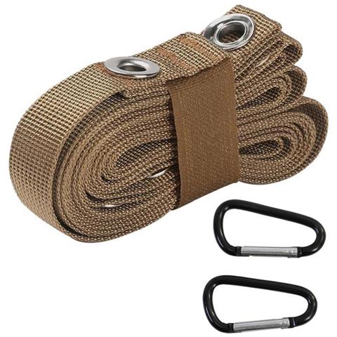 Cinghia Di Estensione Per Tenda Da Sole Con Fibbie Regolabili Khaki - Foto 1