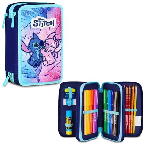 Astuccio 3 Zip Lilo E Stitch - Foto 1