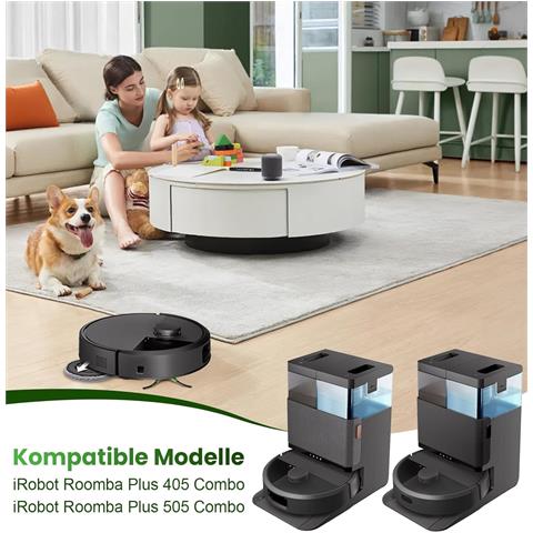 Kit Di Ricambio Compatibile Con Irobot Roomba Plus 405: Spazzole, Filtri, Panni E Sacchetti - Foto 2