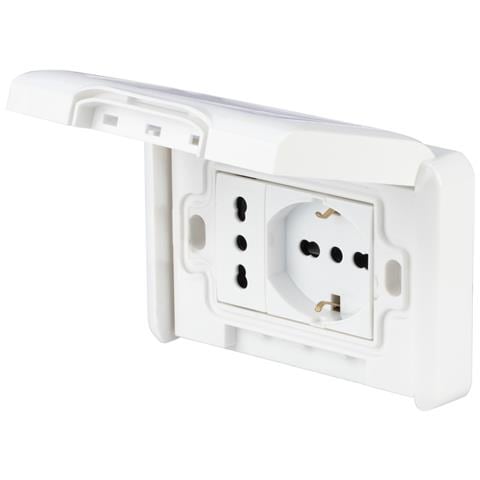 PP6097X presa energia 2x AC Bianco - Foto 1