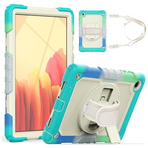 Custodia Per Samsung Galaxy Tab A 8.0"" Con Tracolla Verde - Foto 1