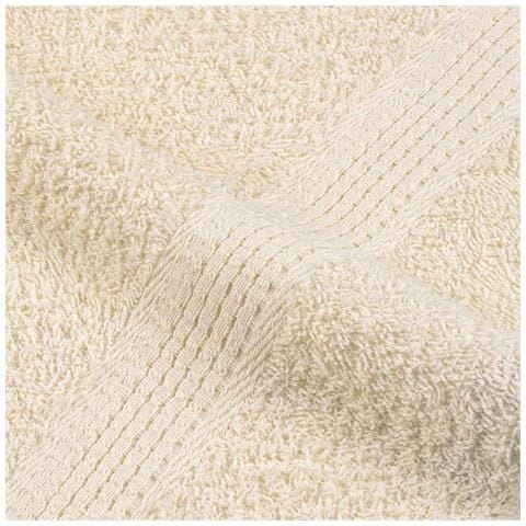 Asciugamani 10 pz Crema 100x200 cm 360 g/m² 100% Cotone - Foto 7