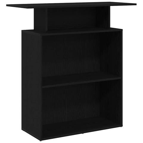 Banco Reception Nero 100x40x104 cm in Legno Multistrato - Foto 1